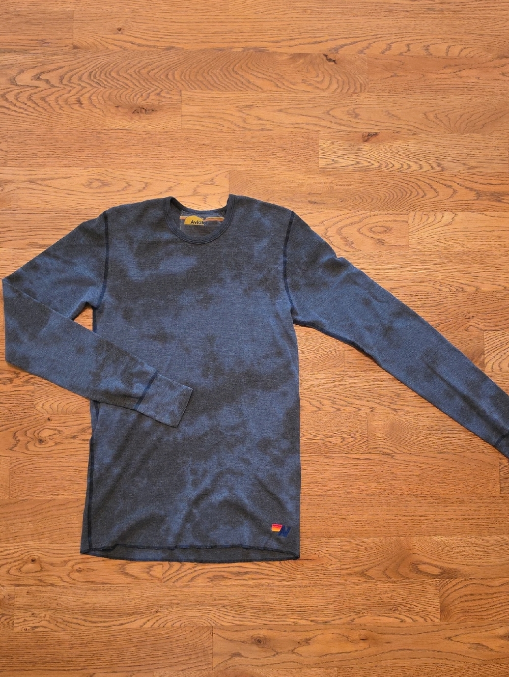 Aviator Nation Heather Navy Crewneck Pullover